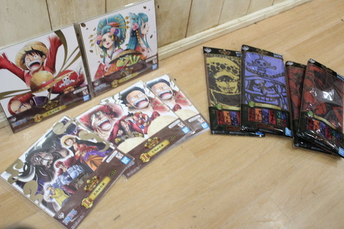 未開封 一番くじ ワンピース Legends over Time H賞 タオル I賞 名場面色紙拍卖