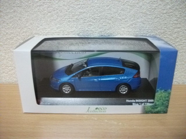 ◇J-collection 1/43 インサイト 2009 Blue◇拍卖