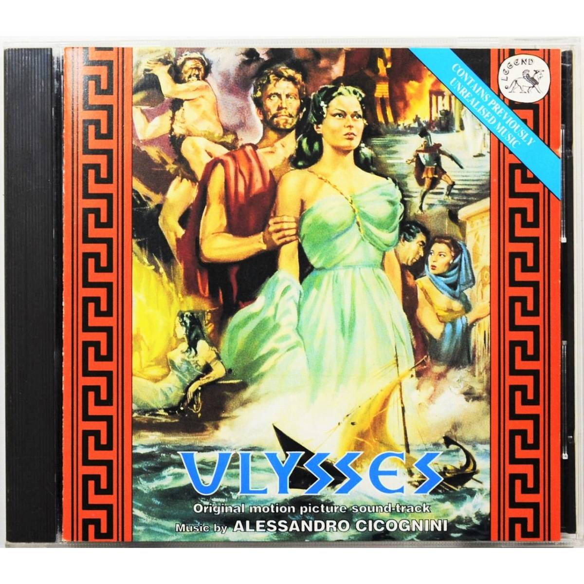 ユリシーズ オリジナル・サウンドトラック ◇ アレッサンドロ・チコニーニ ◇ カーク・ダグラス / シルバーナ・マンガーノ ◇拍卖