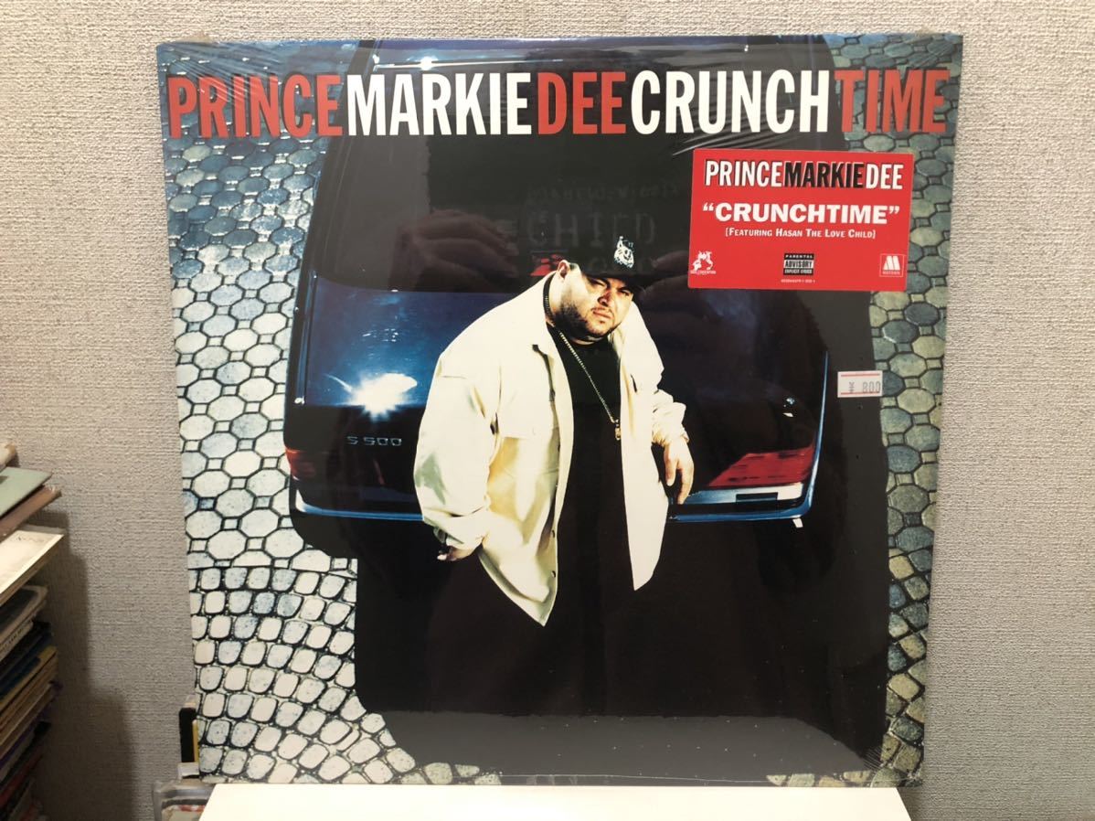 激レア 新品 シールド デッドストック 両面 大ネタ 1995 Prince Markie Dee / Crunch Time b/w Mellow Original US 12 Motown 絶版拍卖