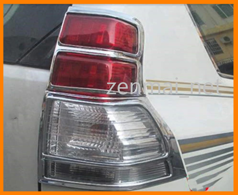 R048 トヨタ ランドクルーザープラド150 前期2010‐2013 クロームカラーのテールランプ用メッキトリムパーツ ABS樹脂製 テールライト拍卖