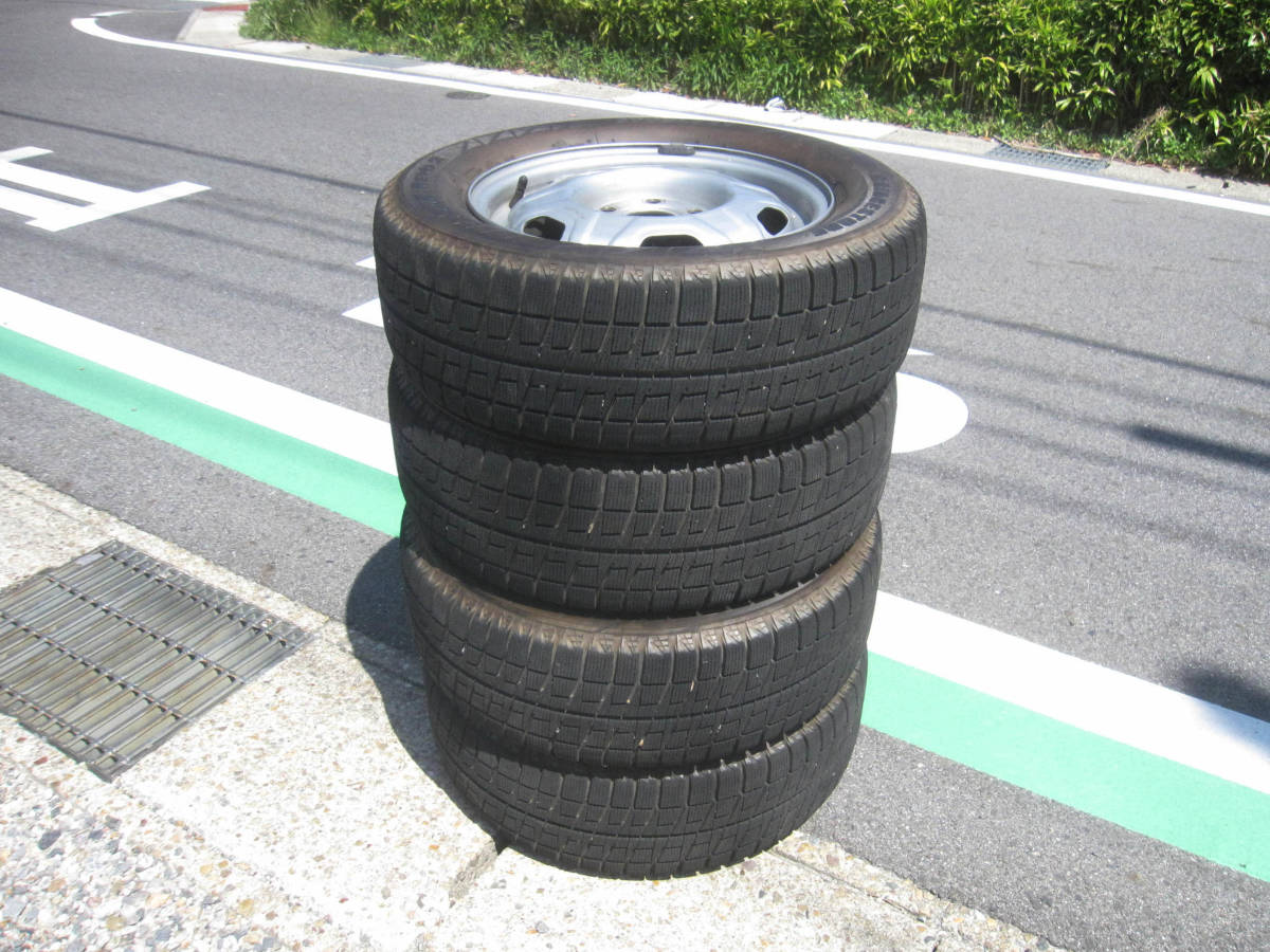 売り切り 185/65R14 ホイール スタッドレス 14×5J 拍卖