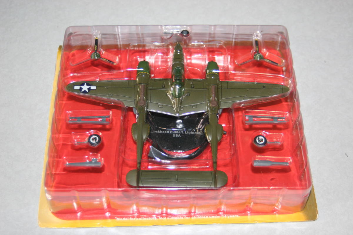 第二次世界大戦 傑作機コレクション ロッキード P-38 ライトニング デアゴスティーニ 拍卖