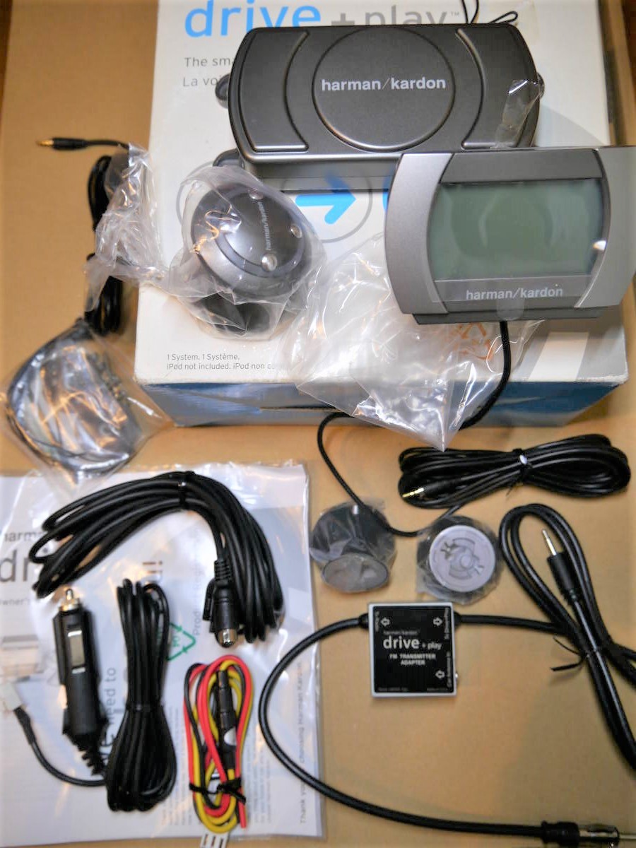 (送料込) harman/kardon drive + play ハーマンカードン drive & play ドライブ プレイ【新品】MP3 iPod拍卖