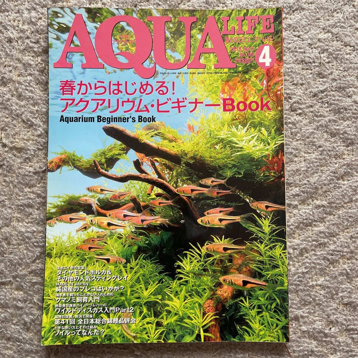 古本/AQUA LIFE 369 アクアリウムビギナーbook拍卖