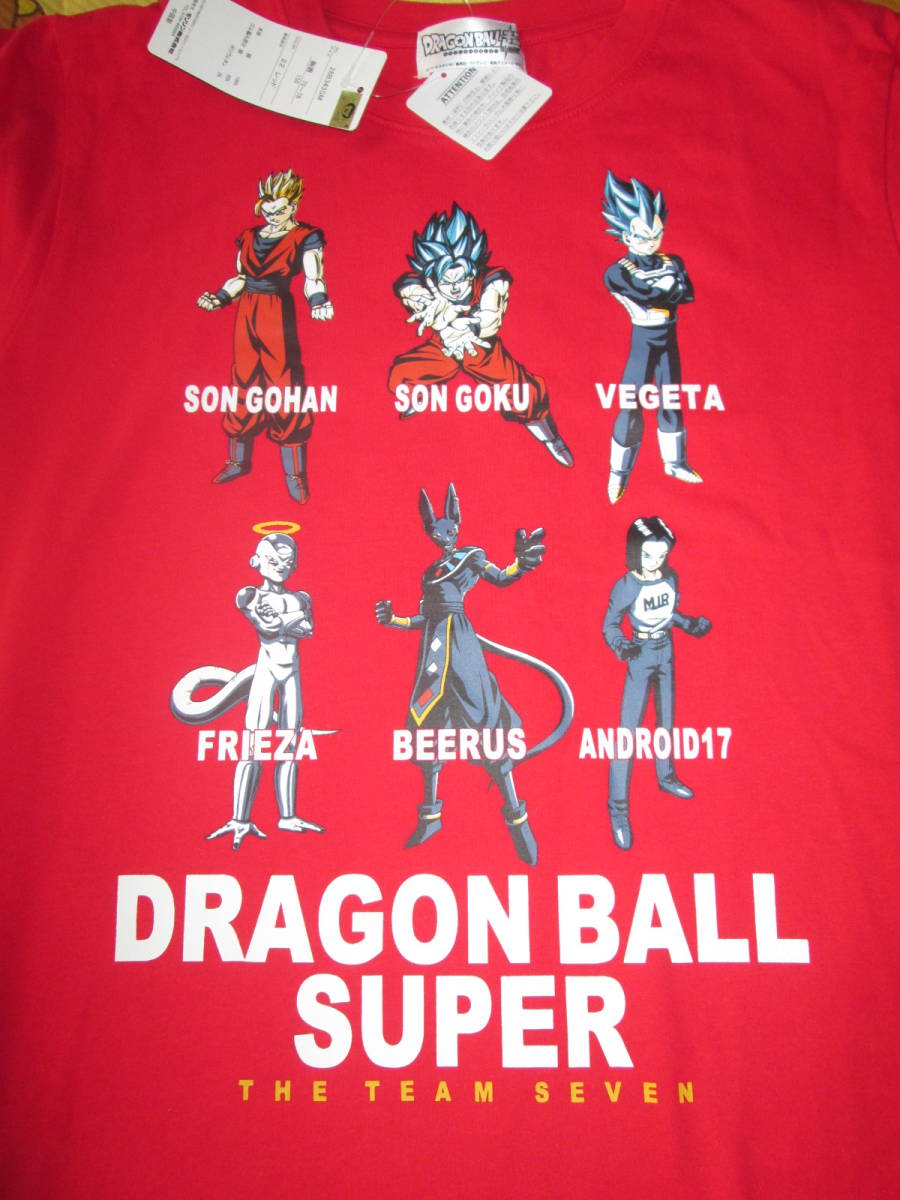 *新品!ドラゴンボール超 半袖Tシャツ 160cm赤*拍卖
