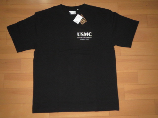 送料無料発送 ビッグサイズ SEVENDAYS 7TEES プリントTシャツ BLACK XL 正規品 新品未使用 タグ付き (撮影、採寸の為開封)拍卖