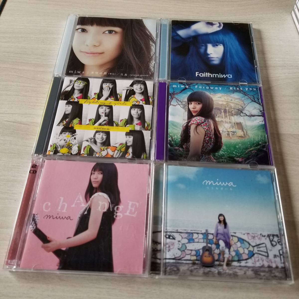 ◯miwa chAngE リトルガール 等6本! DVD付き   同梱OK◯拍卖