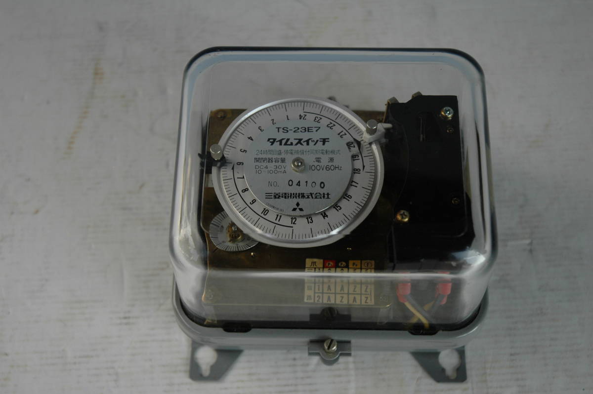 タイムスイッチ 三菱 TS-23E7(04100)中古拍卖