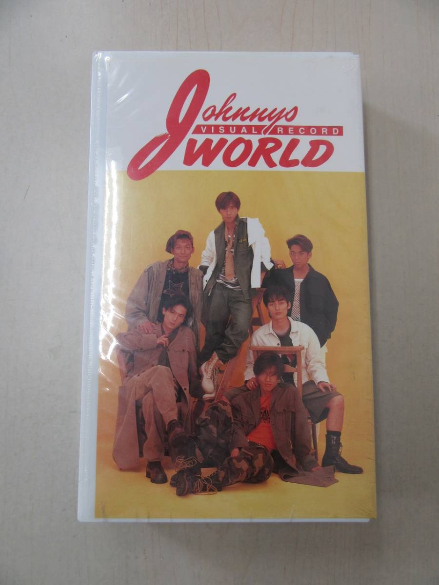 【23-72】SMAP ジャニーズワールド 第3巻 VHS 昭和 アイドル ビデオテープ(未開封)拍卖