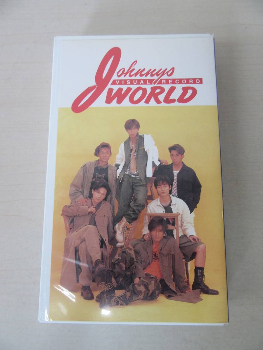 【23-74】SMAP ジャニーズワールド 第3巻 VHS 昭和 アイドル ビデオテープ拍卖