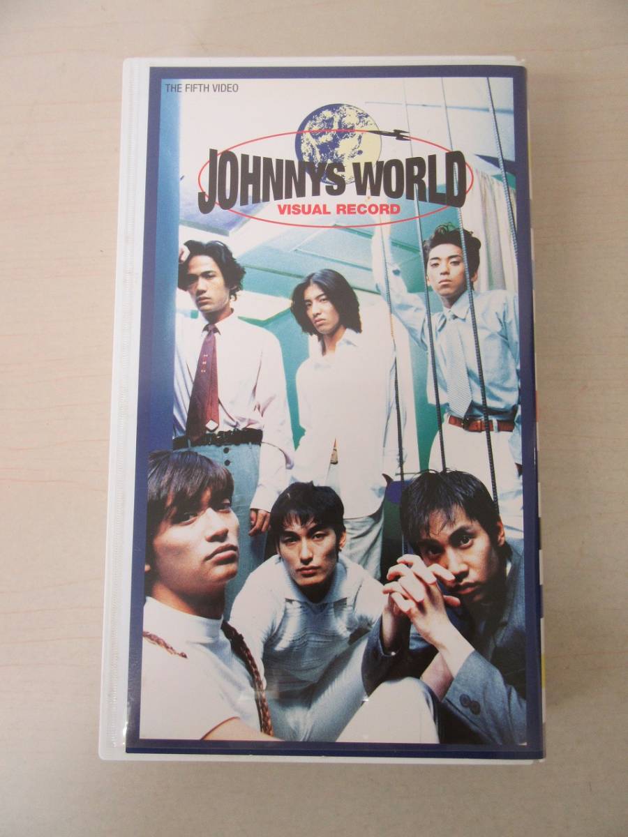 【23-75】SMAP ジャニーズワールド 第5巻 VHS 昭和 アイドル ビデオテープ拍卖