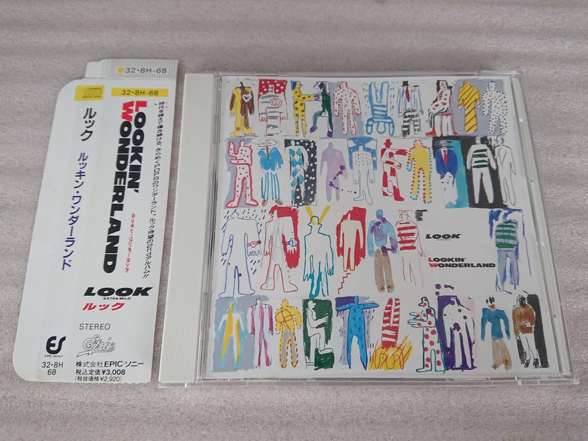 LOOK ルック CD LOOKIN WONDERLAND 帯拍卖