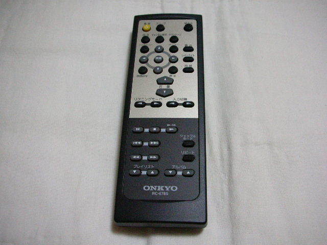 ◆中古品 ONKYO オンキョー リモコン RC-678S◆拍卖