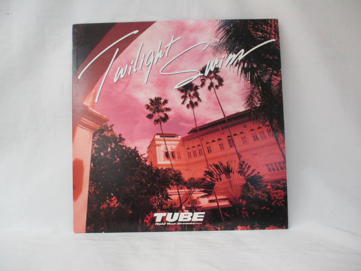 【即決あり】見本盤 TUBE チューブ / TWILIGHT SWIM / 28AH-2266 / 1987年 / LP / レコード 昭和レトロ 当時物 / 80年代 邦楽拍卖