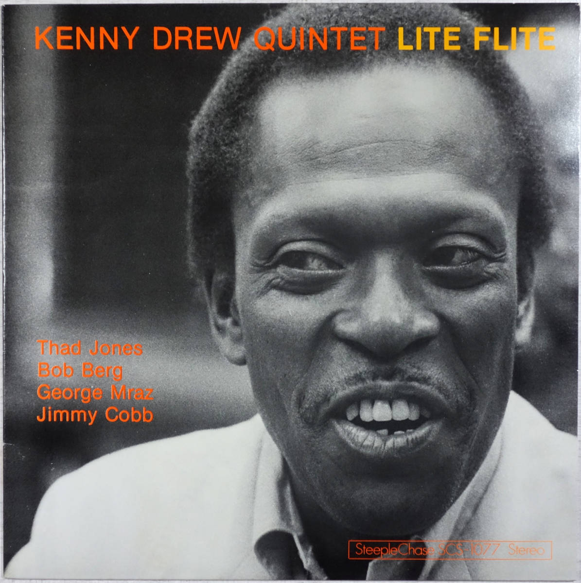 ◆KENNY DREW TRIO/LITE FLITE (JPN LP) -Thad Jones, George Mraz, Jimmy Cobb, Steeple Chase拍卖