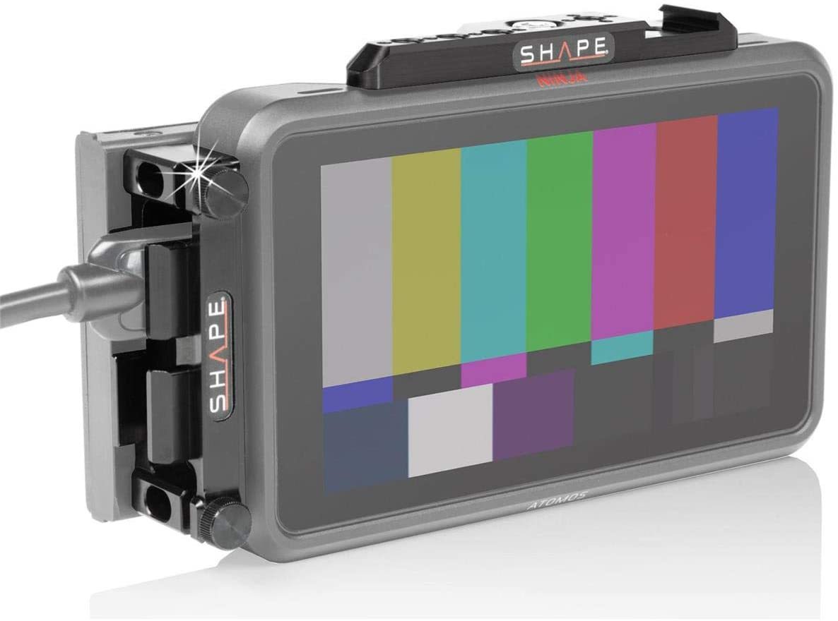 SHAPE シェイプ ATOMOS NINJA V対応HDMIケーブルホルダー&トッププレートキット ブラック MASNIVKIT拍卖