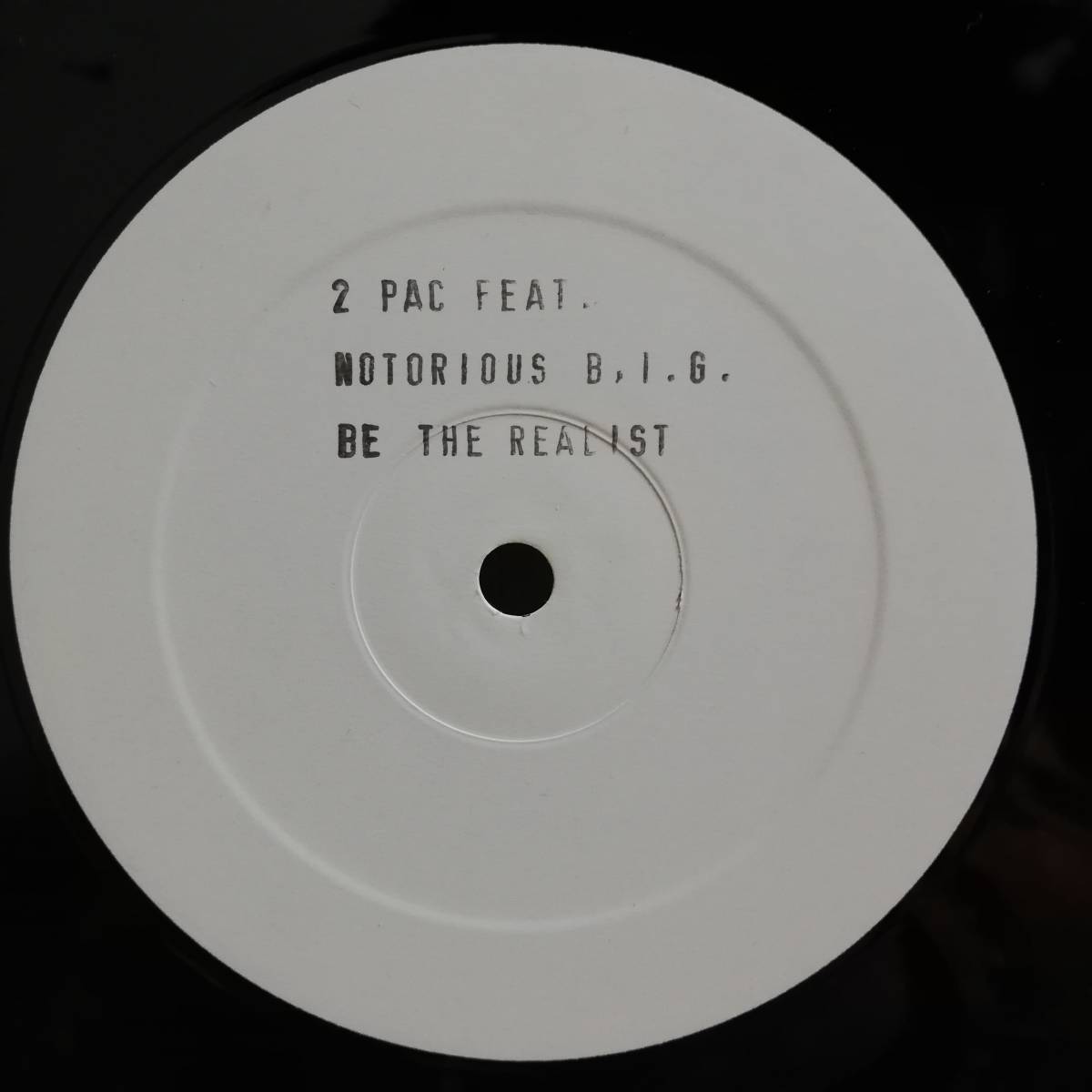 【12''】2PAC FEAT. NOTORIOUS B.I.G. - BE THE REALIST *30拍卖