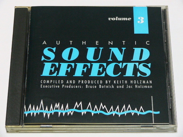 AUTHENTIC SOUND EFFECTS VOLUME 3 // CD 効果音拍卖