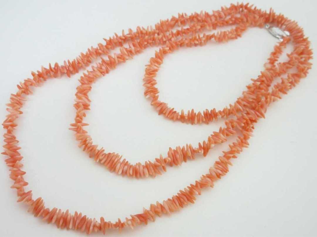 【TOP】珊瑚 サンゴ 42.6g ネックレス ルース ブレスレット 根付 d224.拍卖