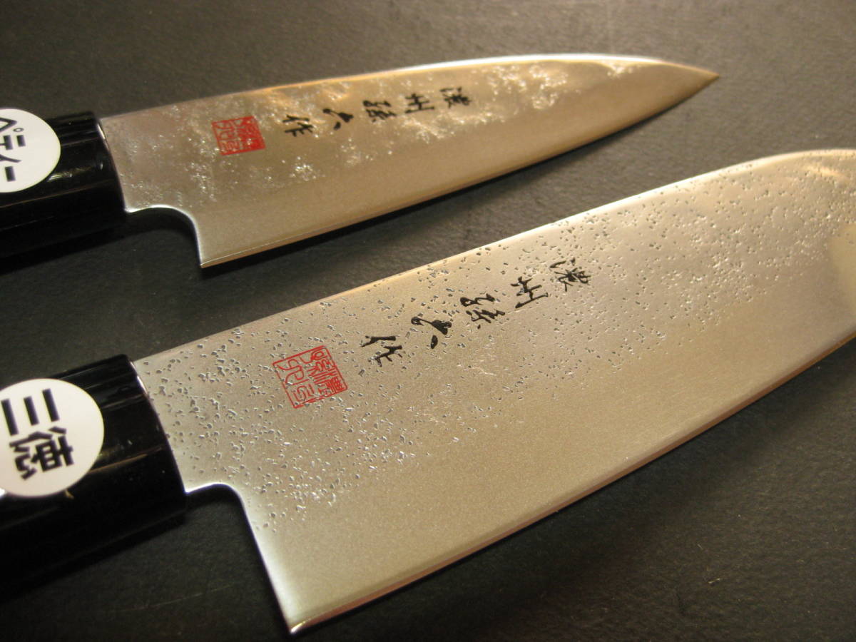 濃州孫六・作 和包丁2本セット 新品未使用拍卖