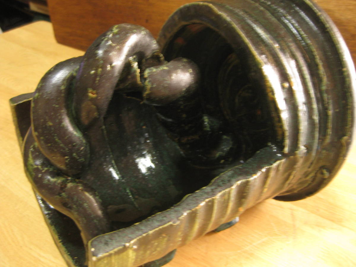 貴重 ひろ窯 藤井敬之・作 習作・天衣無縫オブジェ③ 新品未使用拍卖