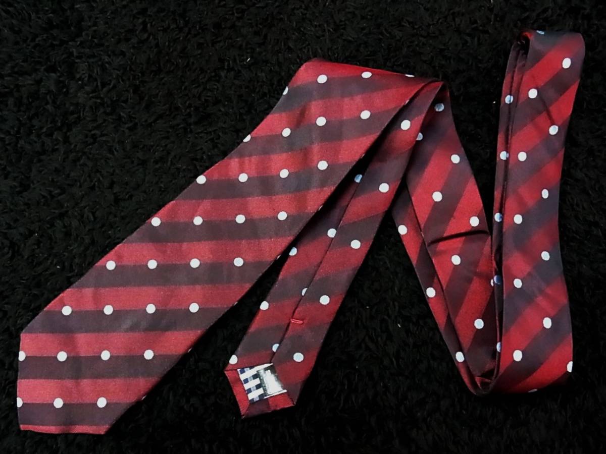 ☆☆№0697美品【細ブランド本格ナロータイ】【シルク100%】スーツセレクト「SUIT SELECT」ネクタイ拍卖