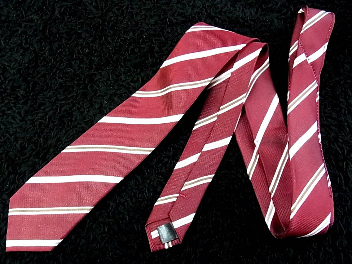 ☆☆№0704美品【超細ブランド本格ナロータイ】【シルク100%】スーツセレクト「SUIT SELECT」ネクタイ拍卖