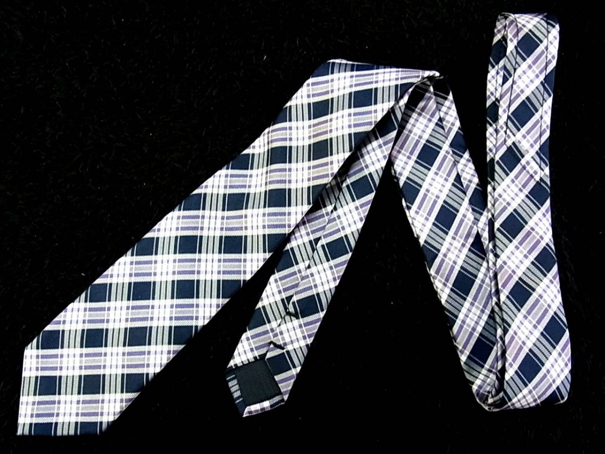 ☆☆№0707美品【超細ブランド本格ナロータイ】【シルク100%】レミュー「LES MUES」ネクタイ拍卖