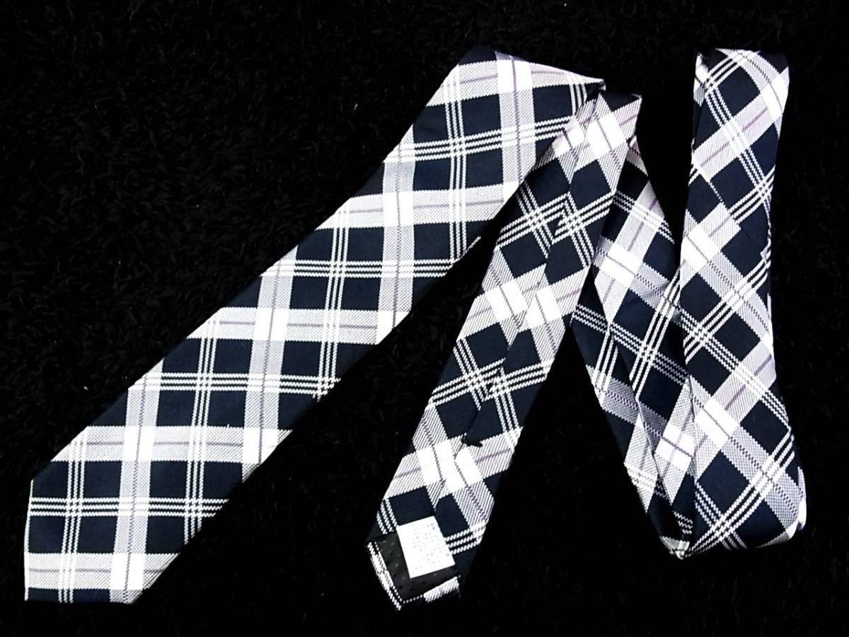 ☆☆№0712美品【超細ブランド本格ナロータイ】【シルク100%】レミュー「LES MUES」ネクタイ拍卖