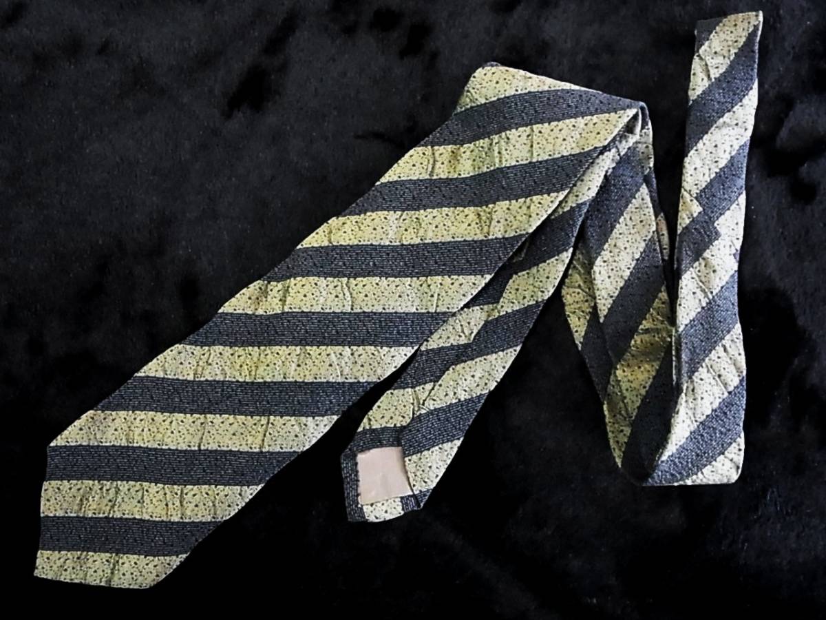 ☆☆№0729美品【細ブランド本格ナロータイ】【三宅一生】イッセイ ミヤケのネクタイ拍卖