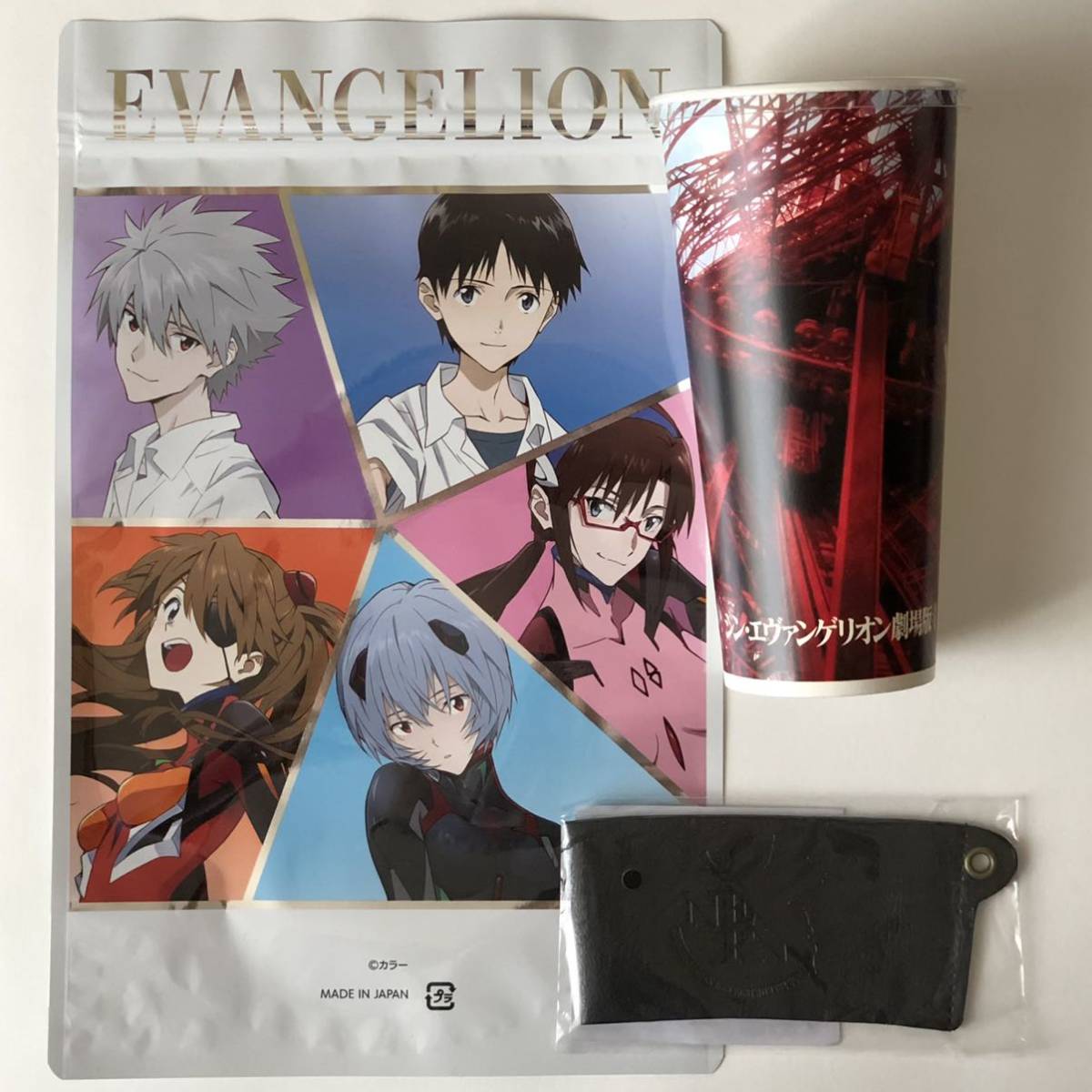 【未使用・ネルフマーク】シン・エヴァンゲリオン コンボセット(袋+カップ+カップスリーブ) 新劇場版 庵野秀明 新世紀エヴァンゲリオン拍卖