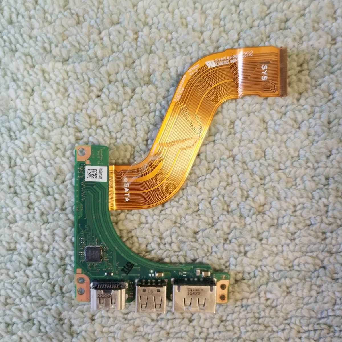 岐阜 送料198円★ 東芝 dynabook R730/E07BB 等用 HDMI USB ESATAボード FULES4 A2833A ケーブル付き FULYE4 ★ 動作確認済み A038拍卖