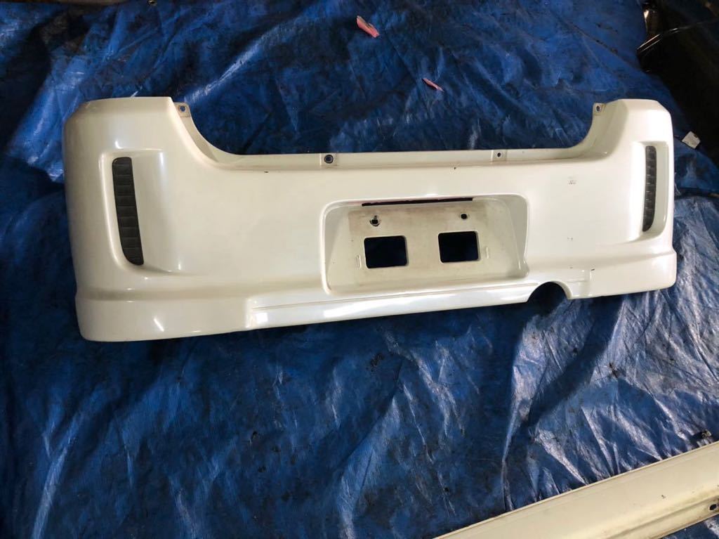 ① スバル RA1 RA2 プレオ リアバンパー 252 パール拍卖