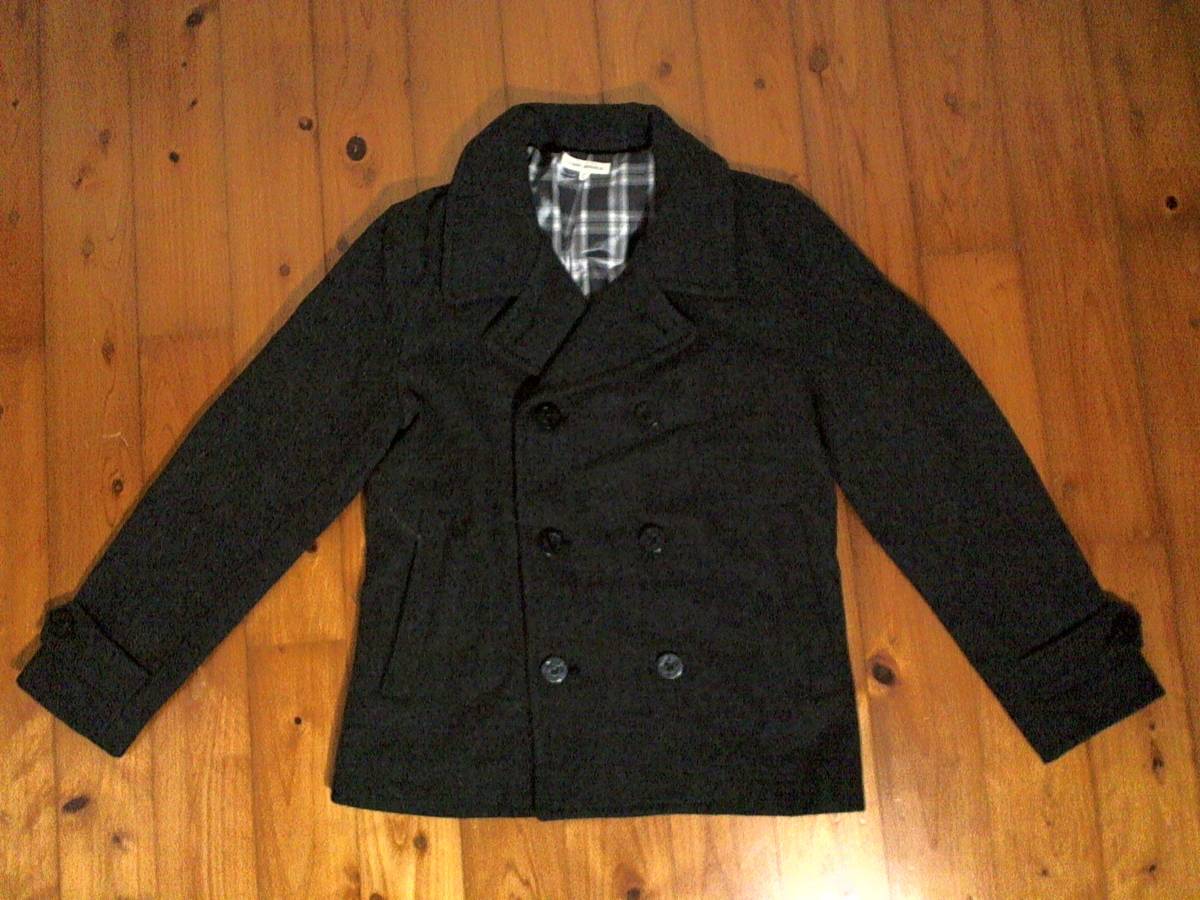 ★送料無料☆ピーコート【URBAN RESEARCH】ピーコート Pコート ハーフコート ジャケット 38 グレー 濃灰拍卖