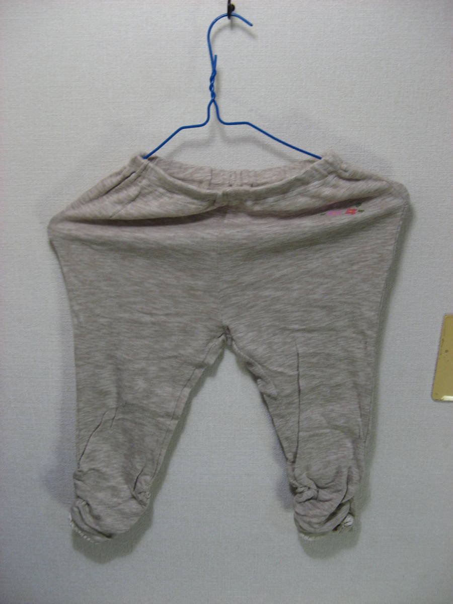 スウェットパンツ ライトグレー 130 同梱手渡し可拍卖