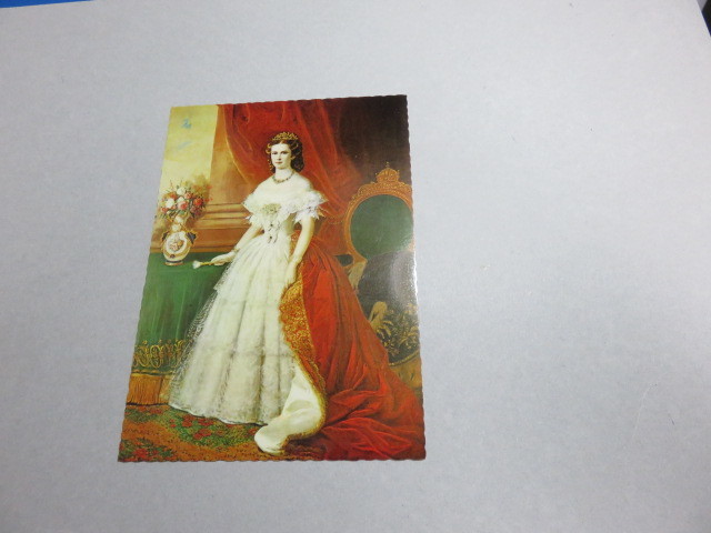 絵葉書「オーストリア・ウイーン」(王侯貴族の女性の肖像)拍卖