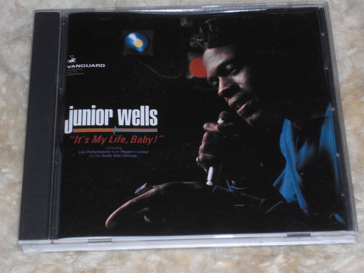 Europe盤CD Junior Wells : It's My Life, Baby! (Vanguard VMD 73120-2)拍卖