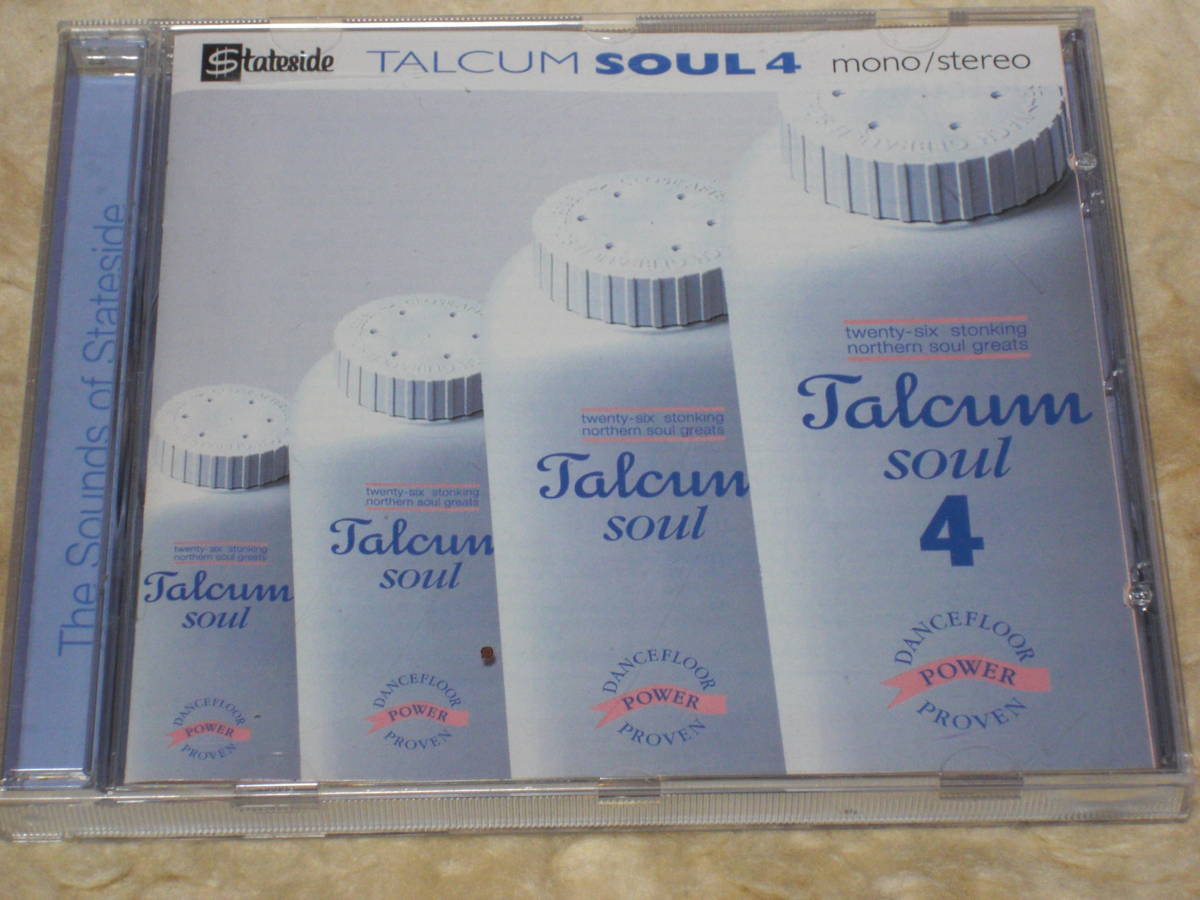 UK盤CD VA. : Talcum Soul 4 26 Stonking Northern Soul Greats (EMI Stateside 07243 5 96814 2 9) A拍卖