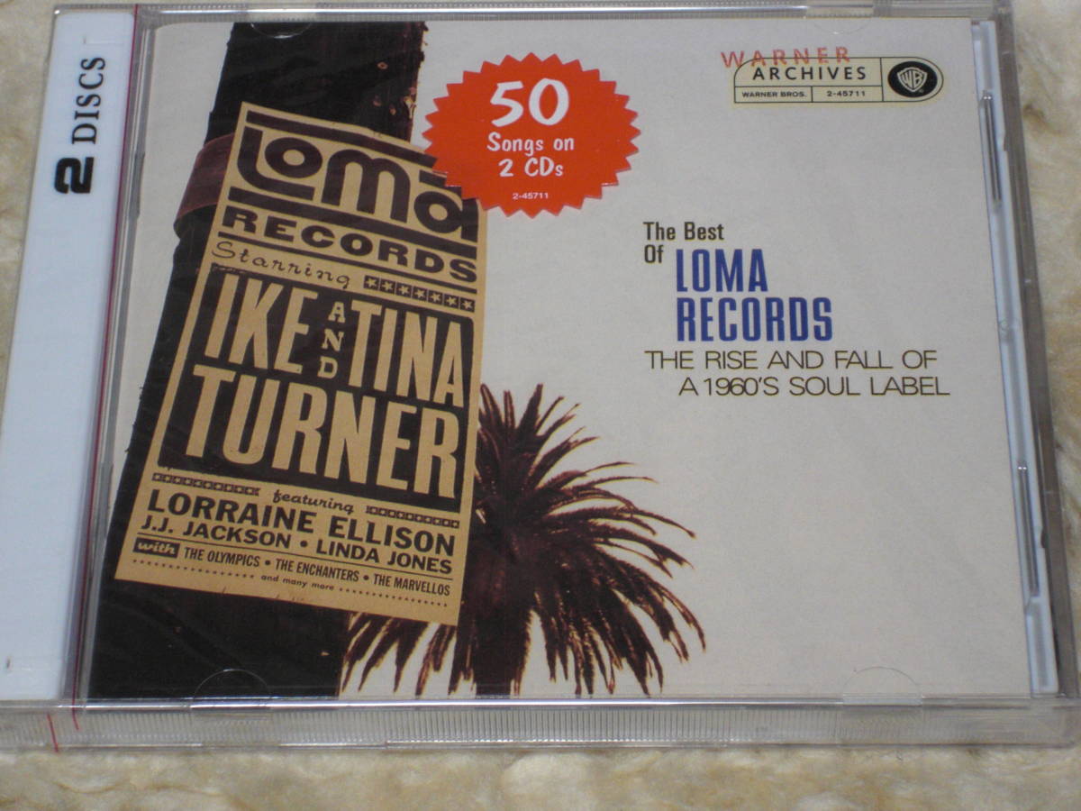 US盤2CD VA. : The Best Of Loma Records - The Rise And Fall Of A 1960's Soul Label (Warner Archives 2-45711) A拍卖