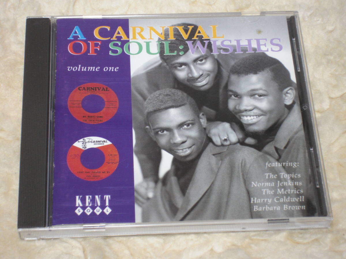 UK盤CD VA. : Carnival Of Soul - Volume 1 : Wishes (Kent Soul CDKEND 108) A拍卖