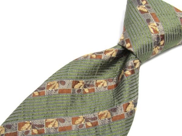 marie claire(マリクレール) シルクネクタイ アートストライプ柄 840003C1R30拍卖