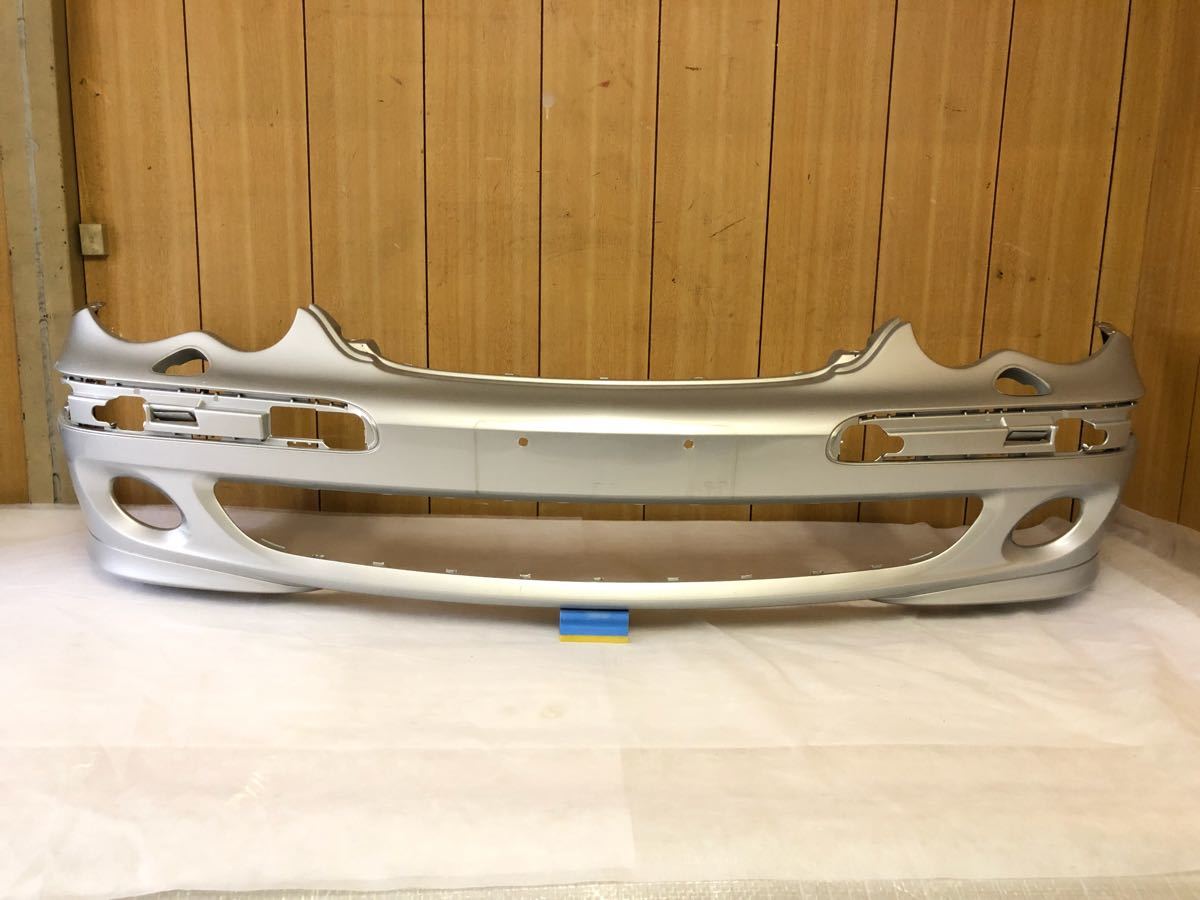 ベンツ W203 Cクラス フロントバンパー シルバーメタリック系 A2038853025 良品!拍卖
