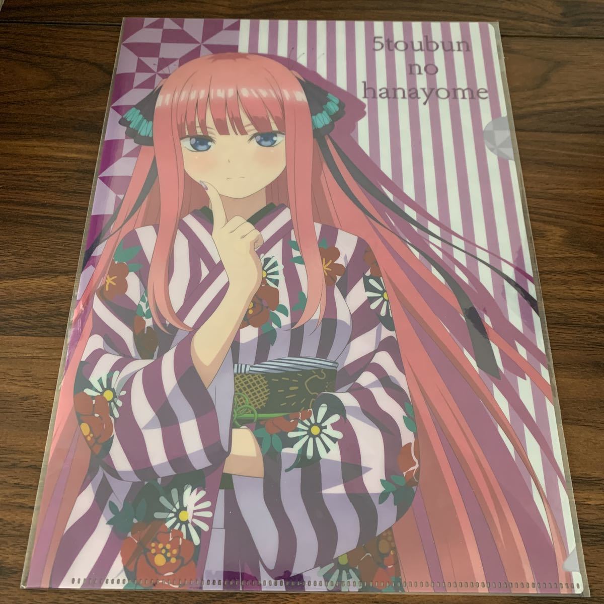 【新品】TSUTAYA限定 五等分の花嫁 二乃 クリアファイル 中野二乃 ツタヤ拍卖