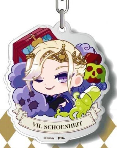 ヴィル・シェーンハイト ディズニー ツイステッドワンダーランド キャラっとブーケ アクリルキーホルダー アクキー拍卖