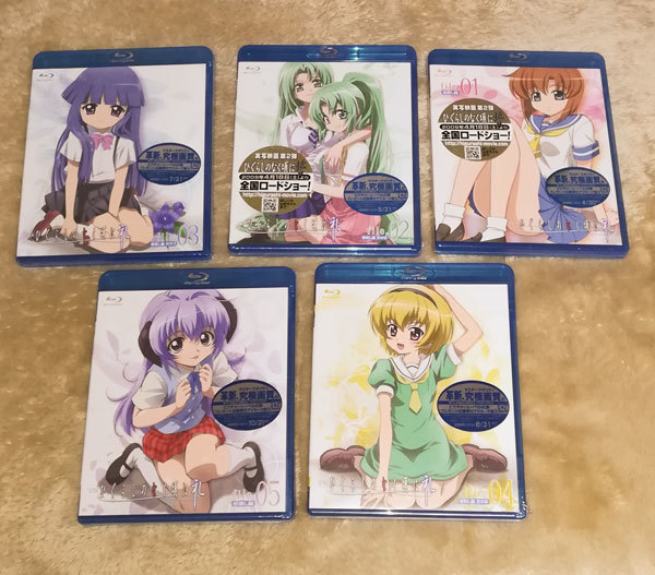 新品 Blu-ray ひぐらしのなく頃に礼 全5巻セット拍卖