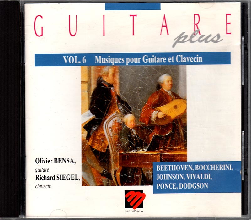 ギタープラスVol.6 ギターとハープシコードのための音楽 《Guitare Plus Vol.6, Musiques pour Guitare et Clavecin》拍卖