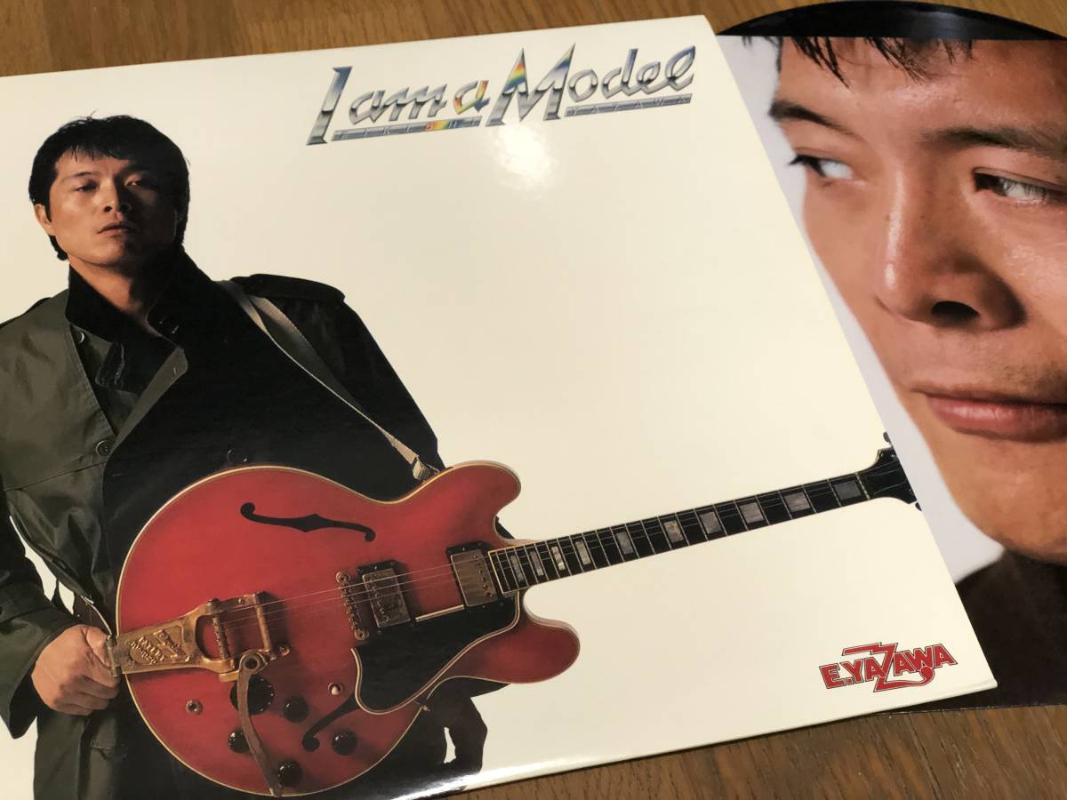 ★即決落札★矢沢永吉「I am Model」キャロル/ちあき哲也/1983年リリース/歌詞兼用インナースリーブ/全9曲収録/定価\2800/美盤拍卖