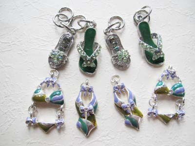 エキポシ着色 メタルチャーム 水着 セット拍卖