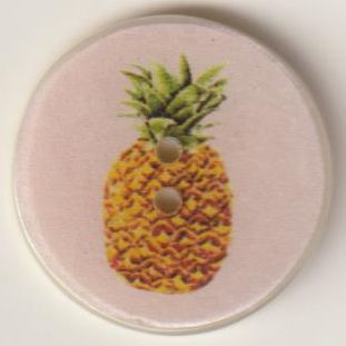 ドイツ ボタン・2穴タイプ・パイナップル ピンク拍卖